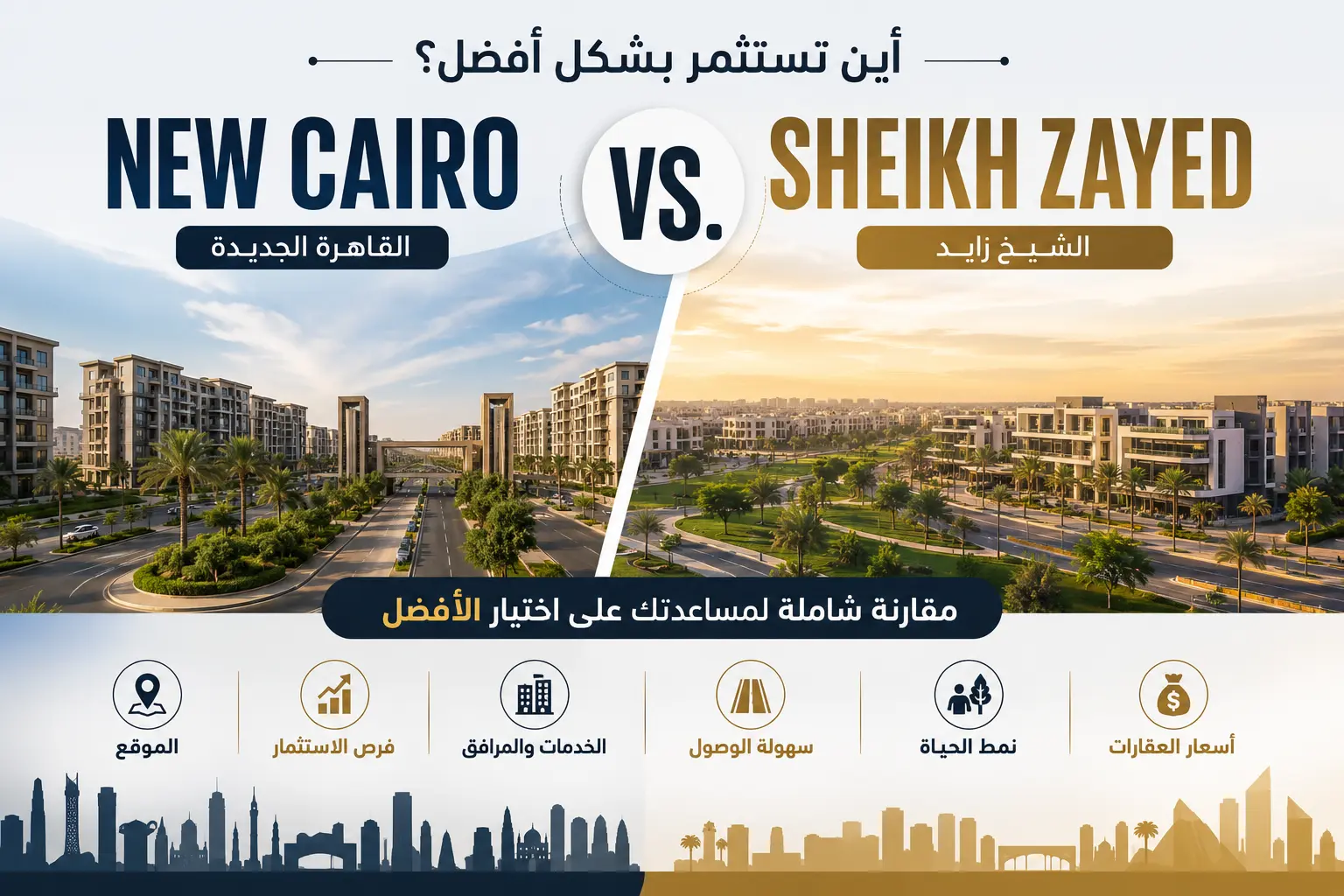New Cairo vs Sheikh Zayed Which Offers the Better